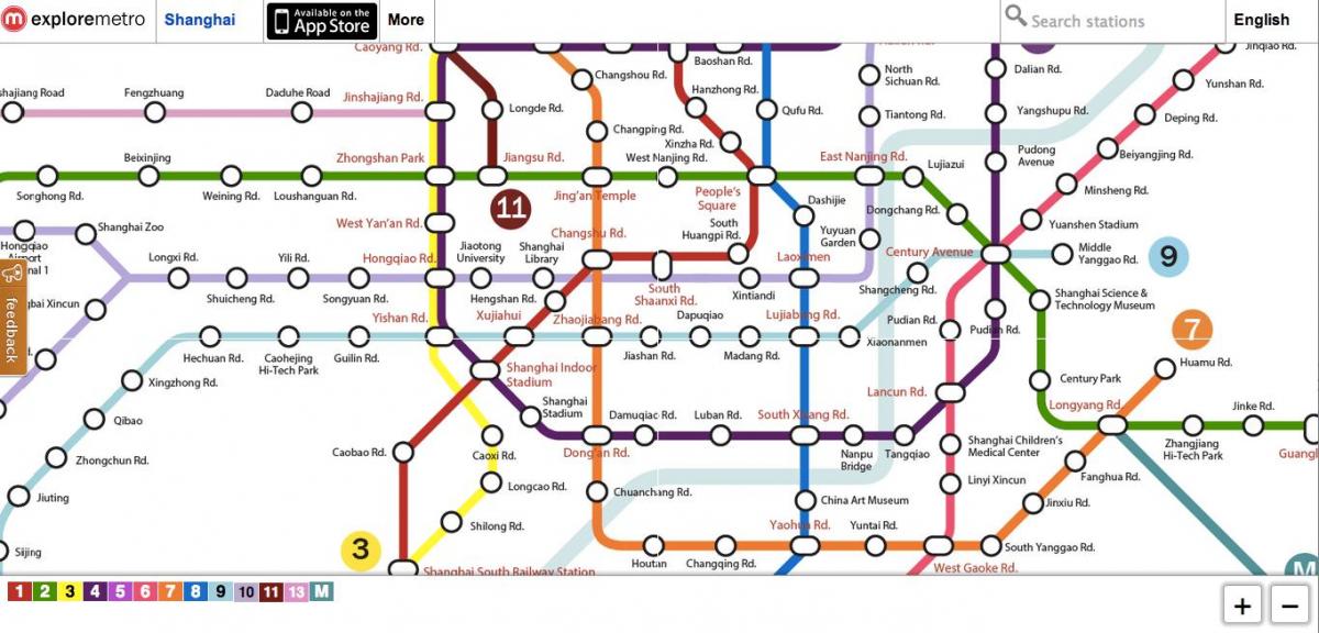 разгледайте Пекин карта на метрото 