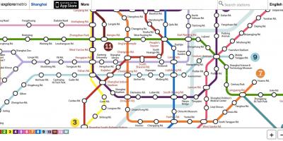 Разгледайте Пекин карта на метрото 