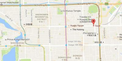 Картата улица призрак Пекин