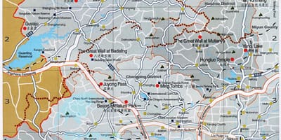Карта на Пекин транзит